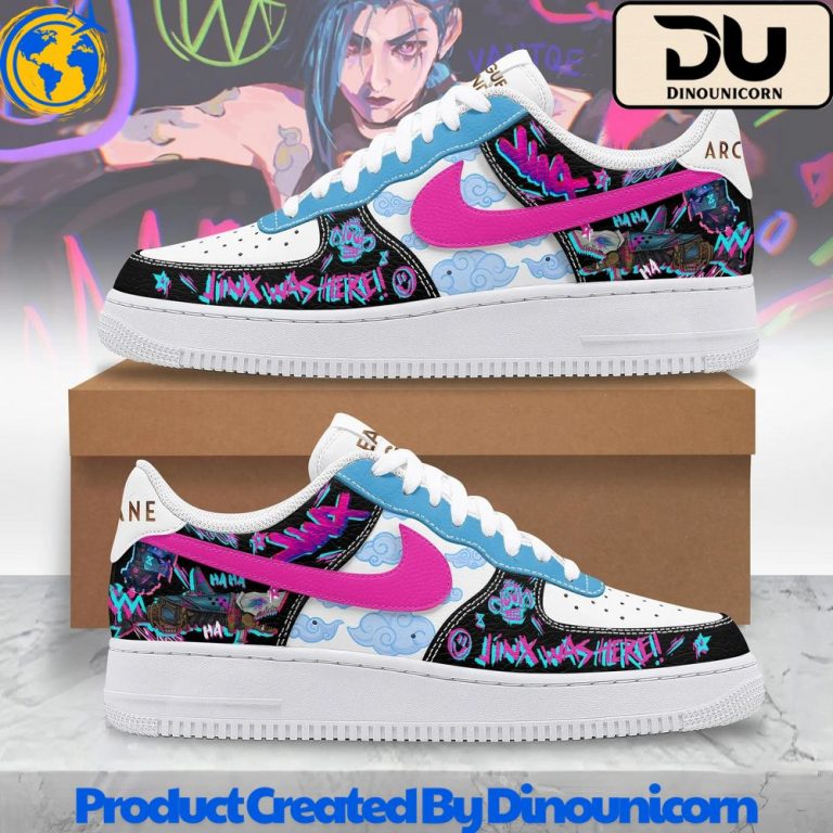 Jinx - League Of Legends Air Force 1 Sneaker