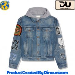 Justin Timberlake Hooded Denim Jacket