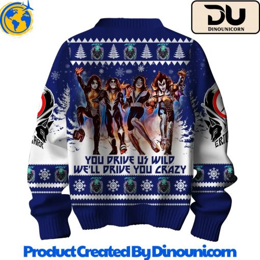 Kiss Band Ugly Christmas Sweater