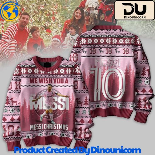 Lionel Messi Ugly Christmas Sweater