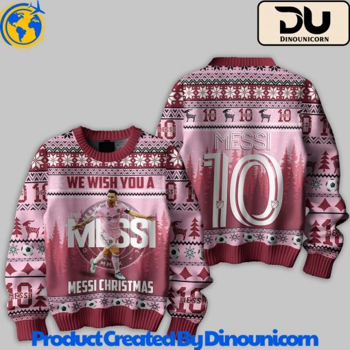 Lionel Messi Ugly Christmas Sweater