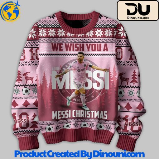 Lionel Messi Ugly Christmas Sweater