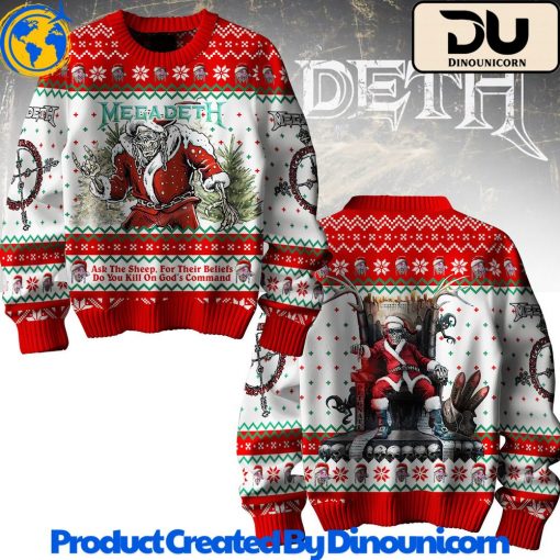 Megadeth Ugly Christmas Sweater