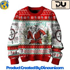 Megadeth Ugly Christmas Sweater