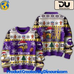 Minnesota Vikings NFL Ugly Christmas Sweater