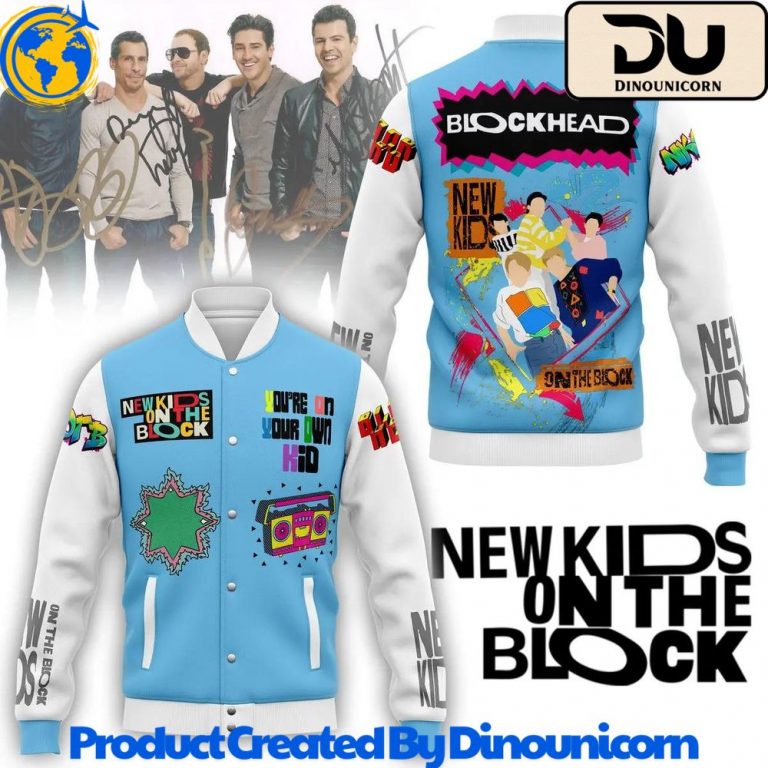 New Kids On The Block Baseball Jacket