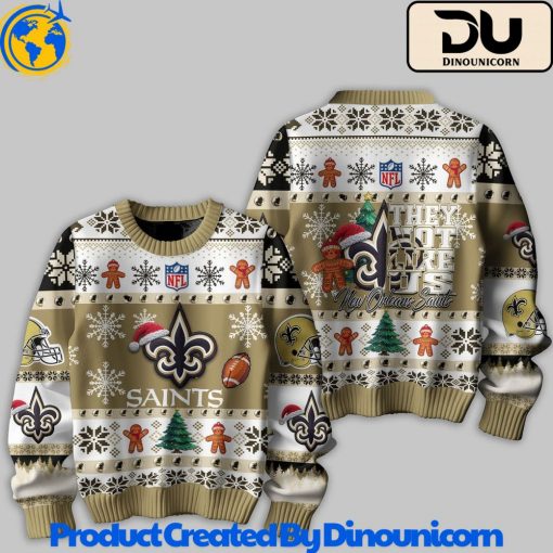 New Orleans Saints NFL Ugly Christmas Sweater