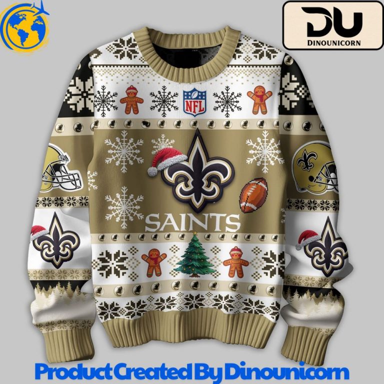 New Orleans Saints NFL Ugly Christmas Sweater