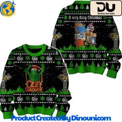 Ozzy Osbourne Ugly Christmas Sweater