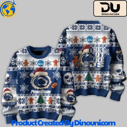 Penn State Nittany Lions Football NCAA Ugly Christmas Sweater