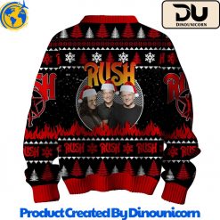 Rush Rock Band Ugly Christmas Sweater