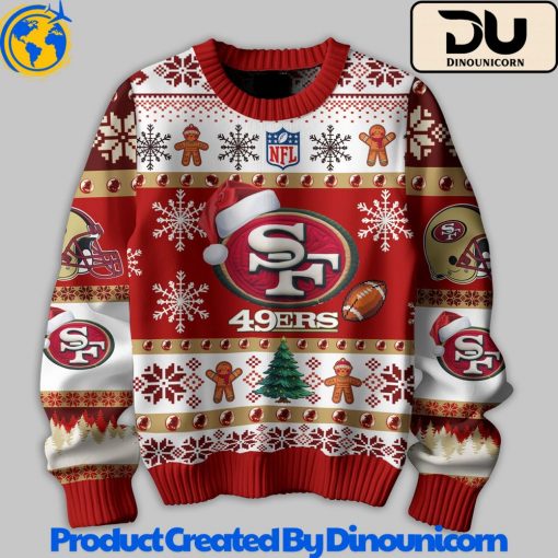 San Francisco 49ers NCAA Ugly Christmas Sweater