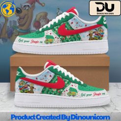 Scooby Doo Get Your Jingle On Christmas Air Force 1 Sneaker