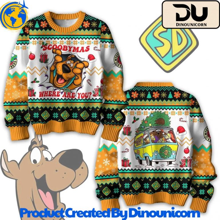 Scooby-Doo Merry Christmas Ugly Christmas Sweater