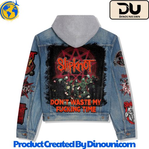 Slipknot Hooded Denim Jacket