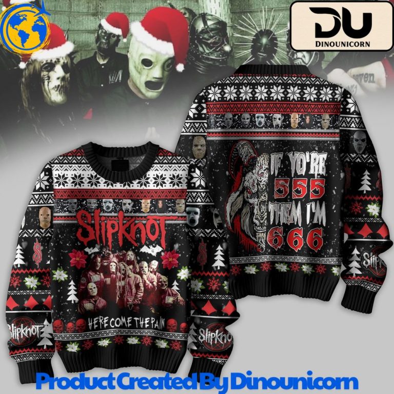 Slipknot Ugly Christmas Sweater