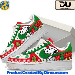 Snoopy Merry Christmas Air Force 1 Sneaker