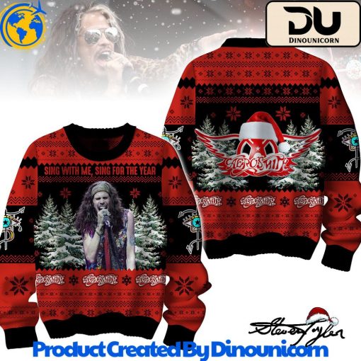 Steven Tyler Ugly Christmas Sweater