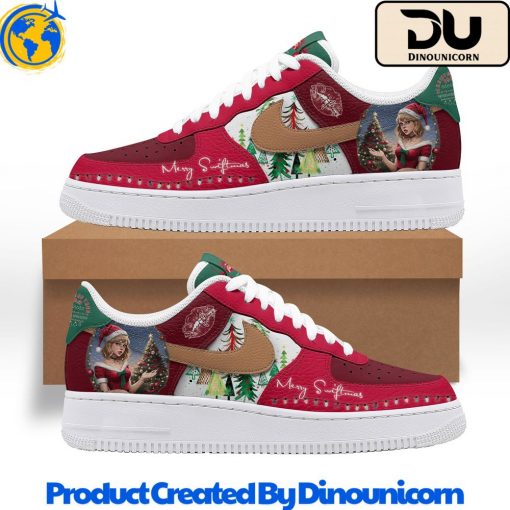 Taylor Swift Merry Christmas Air Force 1 Sneaker