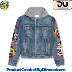 Terrifier Hooded Denim Jacket