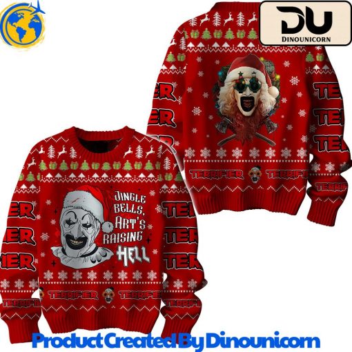 Terrifier Ugly Christmas Sweater