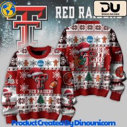 Texas Tech Red Raiders Football NCAA Ugly Christmas Sweater