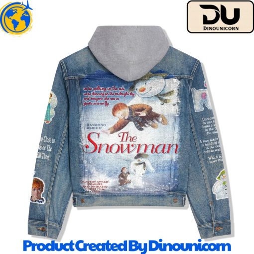 The Snowman Hooded Denim Jacket