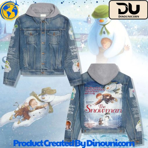 The Snowman Hooded Denim Jacket