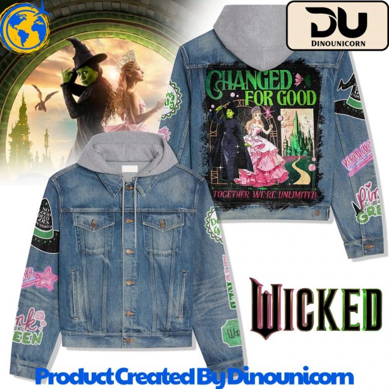 Wicked Hooded Denim Jacket