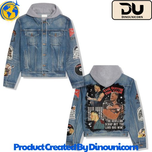 Zach Bryan Hooded Denim Jacket