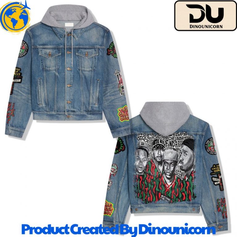 A Tribe Called Quest Hooded Denim Jacket