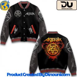 Anthrax Baseball Jacket