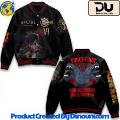 Arcane League of Legends Baseball Jacket