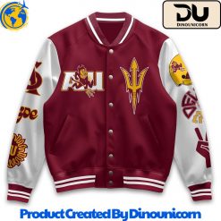 Arizona State Sun Devils Football NCAA Baseball Jacket