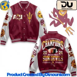 Arizona State Sun Devils Football NCAA Baseball Jacket