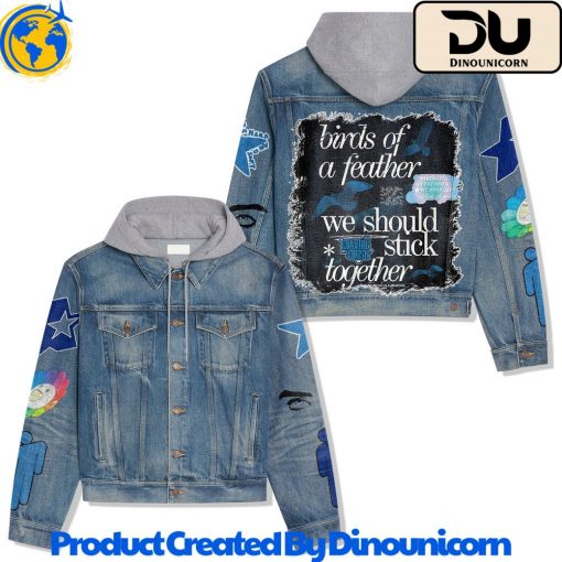 Billie Eilish Hooded Denim Jacket