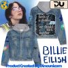 Mary J. Blige Hooded Denim Jacket