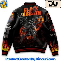 Black Sabbath Baseball Jacket