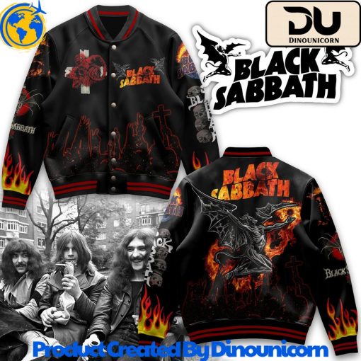 Black Sabbath Baseball Jacket