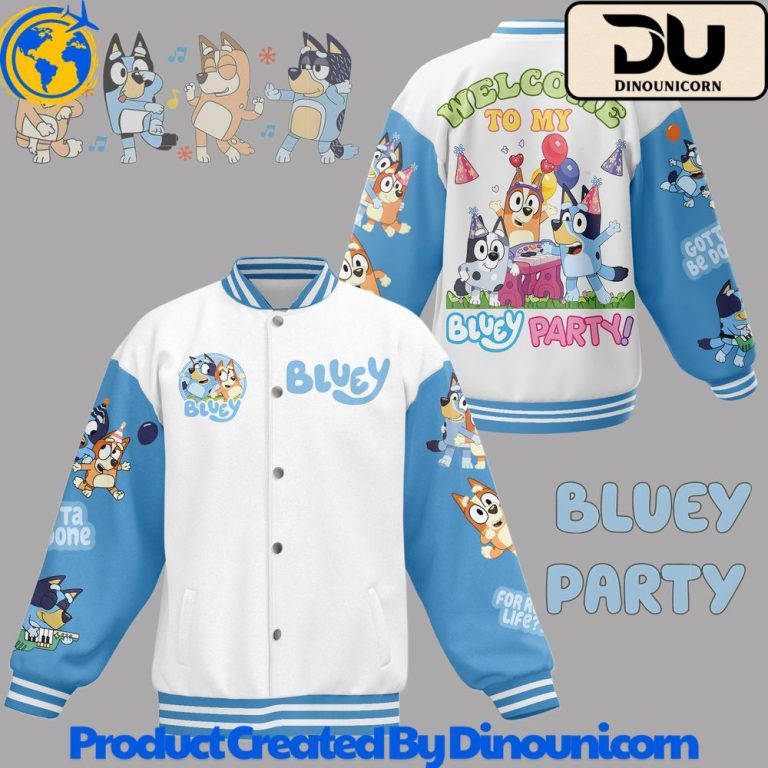 Bluey Baseball Jacket