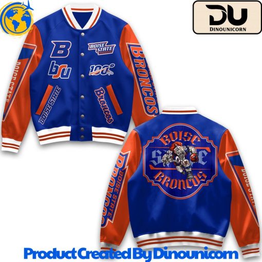 Boise State Broncos Football NCAA Baseball Jacket