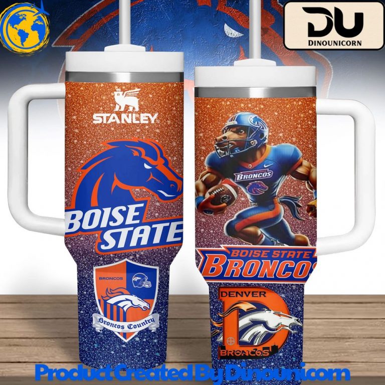 Boise State Broncos Football NCAA Stanley Tumbler Cup