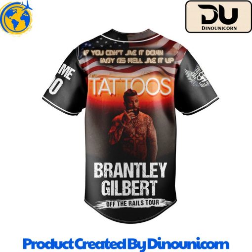 Brantley Gilbert Baseball Jersey