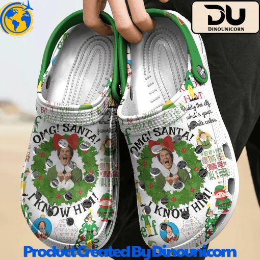 Buddy the Elf Crocs