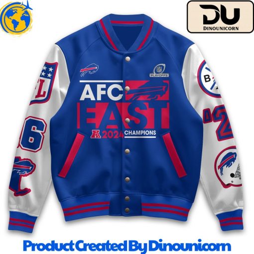 Buffalo Bills AFC East Champions Baseball Jacket