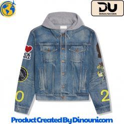 Cher Hooded Denim Jacket