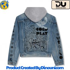 Coldplay Hooded Denim Jacket