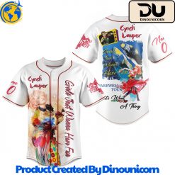 Cyndi Lauper Tour Baseball Jersey