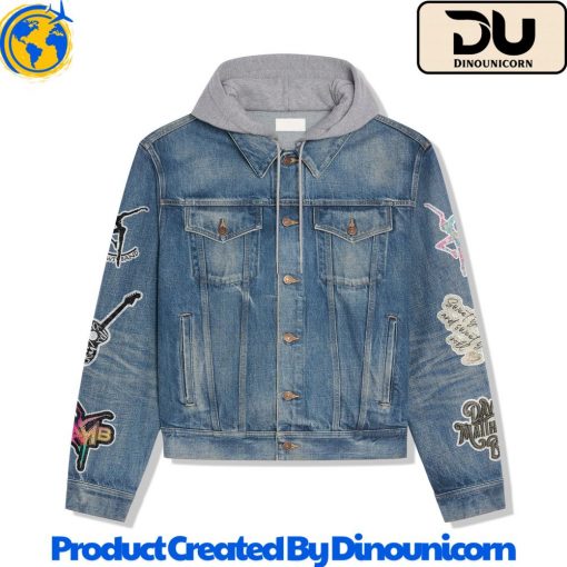 Dave Matthews Band Hooded Denim Jacket