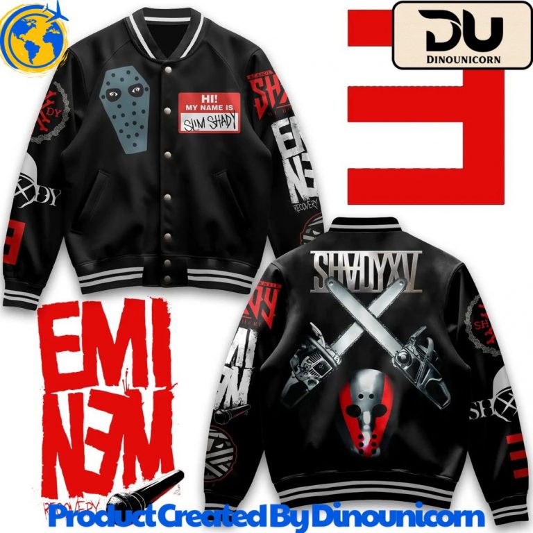 Eminem Slim Shady Baseball Jacket